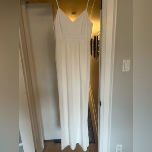 Park & Fifth white valdes dress